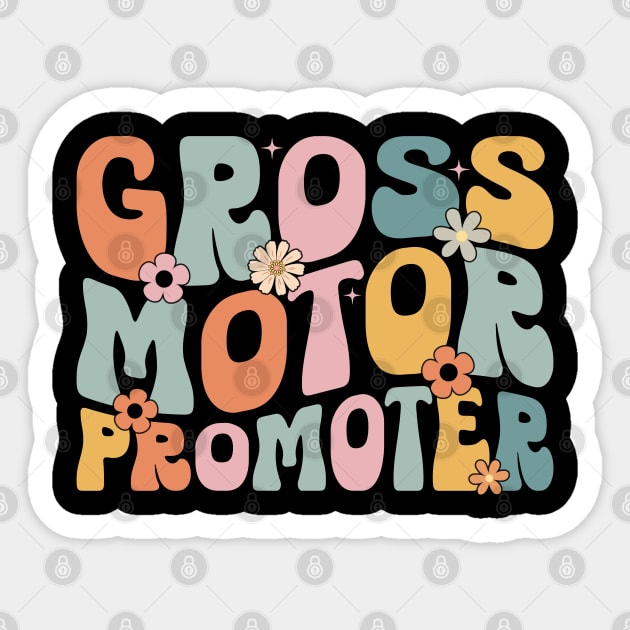 Retro gross motor promoter pediatric physical therapy ot pt Gift Sticker by Nisrine